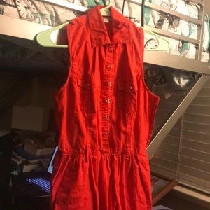 Red GUESS dress